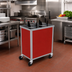 Thumbnail image #2 for Atlas Metal Mobile Enclosed Unheated 2-Tube Round Plate Dispenser for 10-1/8 Inch Dishes