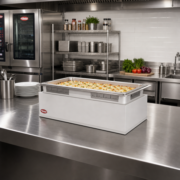 Product image #2 for Hatco Rectangular Drop-In Insulated Hot Well for 1 Full-Size Pan
