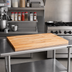 Thumbnail image #2 for John Boos 36 Inch x 25 Inch Edge Grain Maple Work Table Top with Penetrating Oil Finish