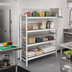 Thumbnail image #2 for Fermostock 4-Tier Starter Polymer Shelving Unit, 64