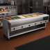 Thumbnail image #2 for Advance Tabco Heavy Duty Electric Sealed Well Hot Food Table with Enclosed Base, 6 Wells, 208/240V