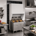 Thumbnail image #3 for Avtec SimpleSpec 54-Inch Type I Wall-Mount Fryer Hood for 3 Fryers