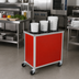 Thumbnail image #2 for Atlas Metal MEPD3-6-1/2 Mobile Enclosed Plate Dispenser with Three Self-Elevating Tubes