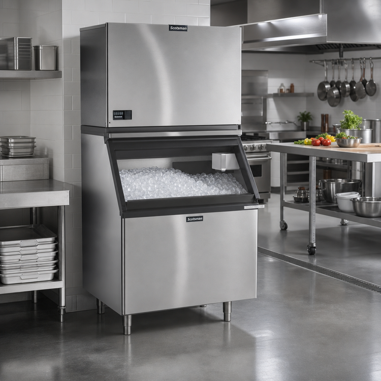 Product image #2 for Scotsman Prodigy ELITE Remote Modular Medium Cube Ice Machine, 1,828 lb/Day