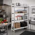 Thumbnail image #2 for Fermostock 4-Tier Corner Expansion Polymer Shelving Unit, 35 in. W x 14 in. D x 83 in. H