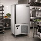 Thumbnail image #3 for Gemm Commercial Reach-In Blast Chiller/Freezer, Single Section, 15-Pan Capacity, Self-Contained, Stainless Steel, 208-240V, 3-Phase