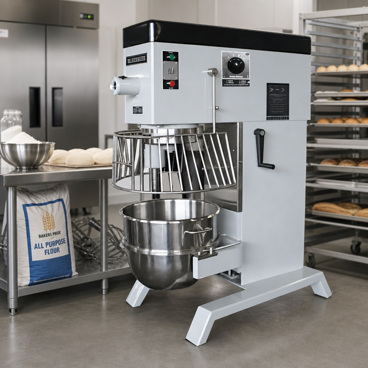 Product image #2 for Blakeslee DD-60 60-Quart Floor Model Planetary Mixer, 4-Speed Gear-Driven, #12 Hub