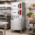 Thumbnail image #3 for Vulcan PowerSteam Gas Convection Steamer with 2 Compartments, 24-Inch Cabinet Base, 6-Pan Capacity
