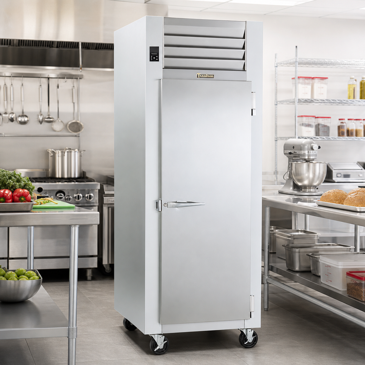 Product image #2 for Traulsen Spec-Line R-Series 30-Inch Wide One-Section Reach-In Freezer, Full-Height Solid Door, Self-Contained