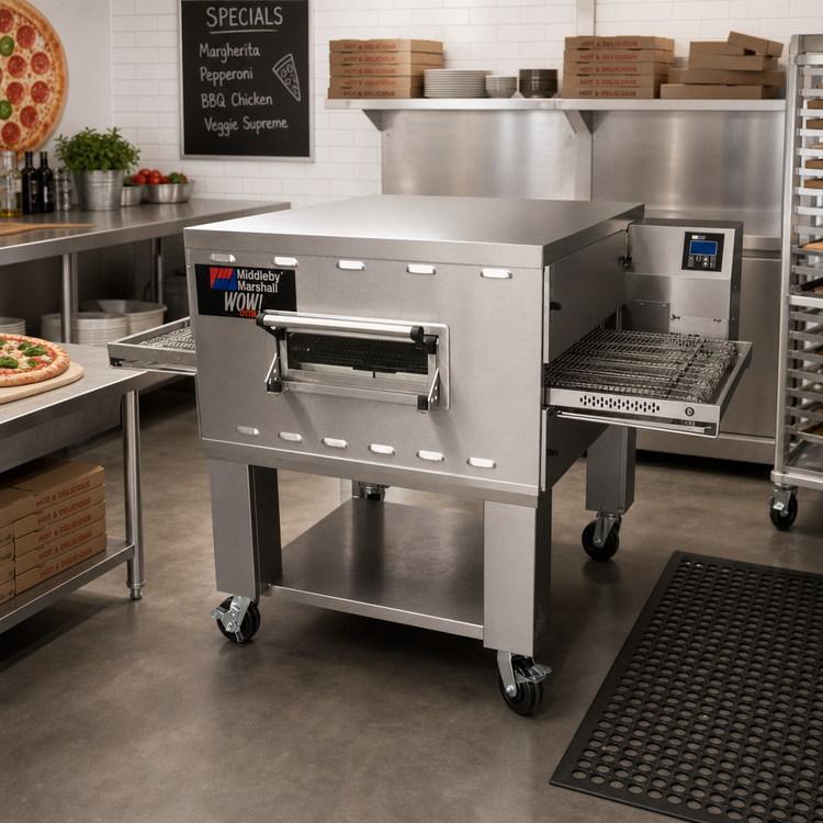 Product image #2 for Middleby Marshall PS638G-CO Impingement Plus Gas Conveyor Oven, Single Deck Cavity Only, 38-Inch Chamber