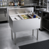 Thumbnail image #2 for Krowne Royal Series 32-Inch Underbar Speed Multi Station with 10-Circuit Cold Plate, Left Ice Bin, and Insulated Bottle Well