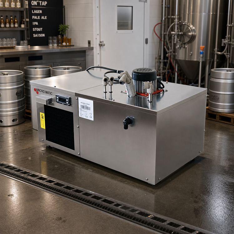 Product image #2 for Micro Matic Air Cooled Flash Chiller for Beer or Wine, 2-Product, 15 Ft Cooling Distance