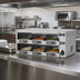 Thumbnail image #2 for Carter-Hoffmann M212S-2T Modular Hot Well Holding Cabinet, Single-Sided Access, 6-Pan Capacity