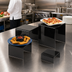 Thumbnail image #2 for American Metalcraft Black Acrylic Square Buffet Riser Set, 4-Piece