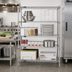 Thumbnail image #2 for Quantum 4-Shelf Wire Shelving Starter Kit, 60