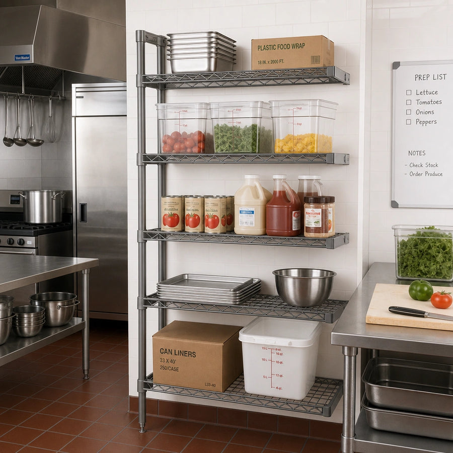 Commercial Kitchen Production Set