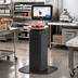 Thumbnail image #3 for Hobart FreshServe FS-20V ADA Height Freestanding Self-Service Price Computing Scale with 14-Inch Touchscreen, Printer, and ValueMax