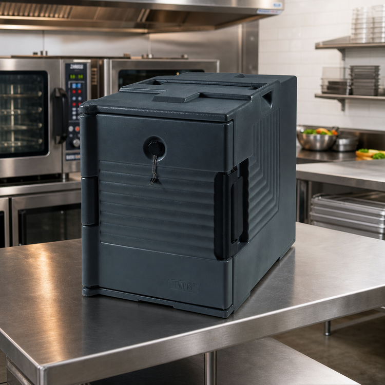 Product image #2 for Single Cabinet Insulated Full-Size Hot/Cold Food Pan Transporter