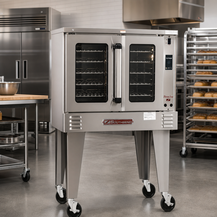 Product image #2 for Southbend Platinum Single Electric Bakery-Depth Convection Oven, 7.5 kW, Touch Controls, Dependent Doors