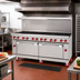 Thumbnail image #2 for American Range 72-Inch Gas Restaurant Range with Griddle and Two Convection Ovens