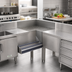 Thumbnail image #2 for Prestige (Supreme) 90° Freestanding Corner Drainboard Filler, Fits 35