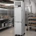 Thumbnail image #3 for Turbo Air PRO Series 1-Section Reach-In Heated Holding Cabinet with 2 Half Solid Doors, Left-Hinged