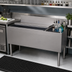Thumbnail image #2 for Glastender 48-Inch Underbar Ice Bin/Cocktail Unit with Right-Side Bottle Well and 10-Circuit Cold Plate