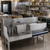 Thumbnail image #2 for Advance Tabco Prestige Uni-Serv 48-Inch Speed Bar with Right Ice Bin, 10-Circuit Cold Plate, Dump Sink, and Blender Recess