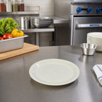 Thumbnail image #3 for CFS Brands Sierrus™ 3300642 7-1/4-Inch Round Bone Melamine Salad Plate with Narrow Rim Case of 48