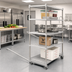 Thumbnail image #2 for Eagle Group Floor-Trak Single-Deep 23-Inch Skate Kit for LIFESTOR Polymer Shelving