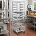 Thumbnail image #2 for Channel Manufacturing 403A-OR Single-Section Aluminum Oven Rack, End-Load, 12-Pan Capacity