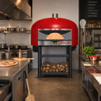 Thumbnail image #2 for Marra Forni Neapolitan NP110W Freestanding Wood-Fired Brick Pizza Oven with 43.25-Inch Round Hearth