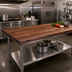 Thumbnail image #2 for Boos Block 72-Inch x 38-Inch American Black Walnut Blended-Rail Edge Grain Kitchen Countertop, Varnique Finish