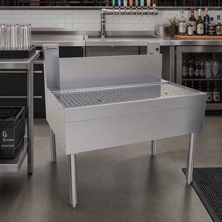 Product image #2 for Glastender BDB-36 36-Inch Underbar Beer Drainer with Tubing Chase