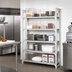 Thumbnail image #3 for Cambro Camshelving Premium 60-Inch Long x 21-Inch Deep x 84-Inch High 5-Tier Vented Stationary Starter Polymer Shelving Unit