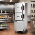 Thumbnail image #2 for Vulcan C24ET10 Electric Convection Steamer on Cabinet Base, 2-Compartment, 10-Pan Capacity