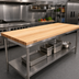 Thumbnail image #2 for Boos Block 60-Inch x 32-Inch Edge Grain Northern Hard Rock Maple Kitchen Countertop with Oil Finish
