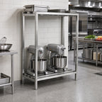 Thumbnail image #2 for Channel Manufacturing Lifetime Tough DR2448-2 All-Welded 2-Shelf Channel-Style Aluminum Dunnage Shelving, 48 x 24 x 64 Inches