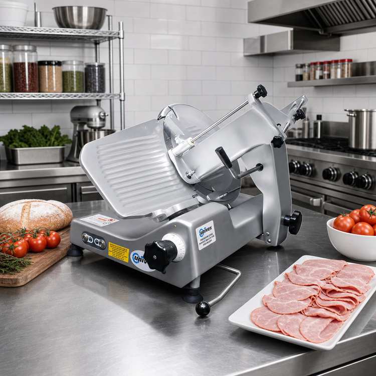 Product image #2 for Univex Premium Series 13-Inch Manual Gravity Feed Commercial Slicer