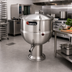 Thumbnail image #2 for Groen PT-40 40-Gallon Direct Steam Steam Kettle with Pedestal Base