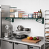 Thumbnail image #2 for Eagle Valu-Gard Wall-Mounted Wire Shelf Kit, 48 Inches x 18 Inches, Green Epoxy