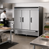 Thumbnail image #3 for Atosa Three-Section Reach-In Refrigerator, Bottom-Mount Self-Contained, Solid Doors, 67.99 Cu. Ft.