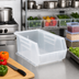 Thumbnail image #3 for Quantum Ultra Stack & Hang Clear Shelf Bin, 13-5/8 x 8-1/4 x 6 Inches