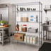Thumbnail image #2 for Quantum 4-Shelf Wire Shelving Unit, 48