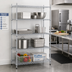 Thumbnail image #2 for Advance Tabco Special Value Heavy-Duty Chrome Plated Wire Shelf, 36 x 21 Inches