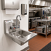 Thumbnail image #2 for Wall-Mounted Hand Wash Sink with 9