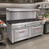 Thumbnail image #2 for Ultimate 72-Inch Commercial Gas Range with 12 Open Burners and 2 Convection Ovens