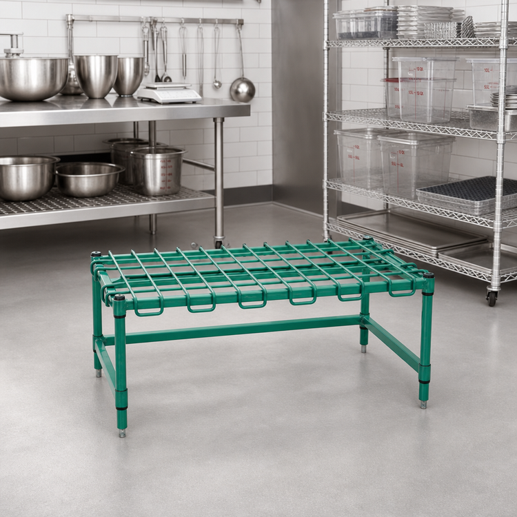 Product image #2 for EAGLEgard Wire Dunnage Rack with Removable Wire Mat Assembly, 30 x 21 x 14 Inches, 1600 lb Capacity