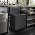 Thumbnail image #3 for BK Resources Top Shelf Underbar Cabinet with Flat Top and Locking Hinged Door, 24 x 21 Inches