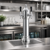Thumbnail image #2 for Perlick Napoli Tower Air-Cooled Direct Draw Beer Dispensing Kit, 2 Faucets, Polished Chrome, Field Installation Kit